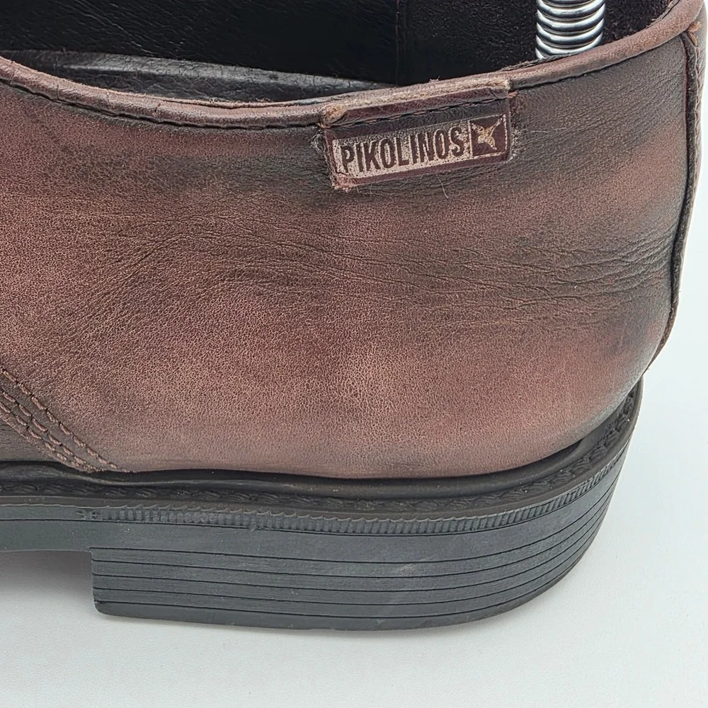 Pikolinos Derby Shoes‎ Men 42 9US Brown Leather Airgonemics Lace Up Dress Shoes
